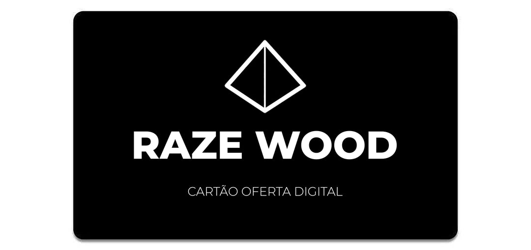 Cartão Oferta Digital Raze Wood®